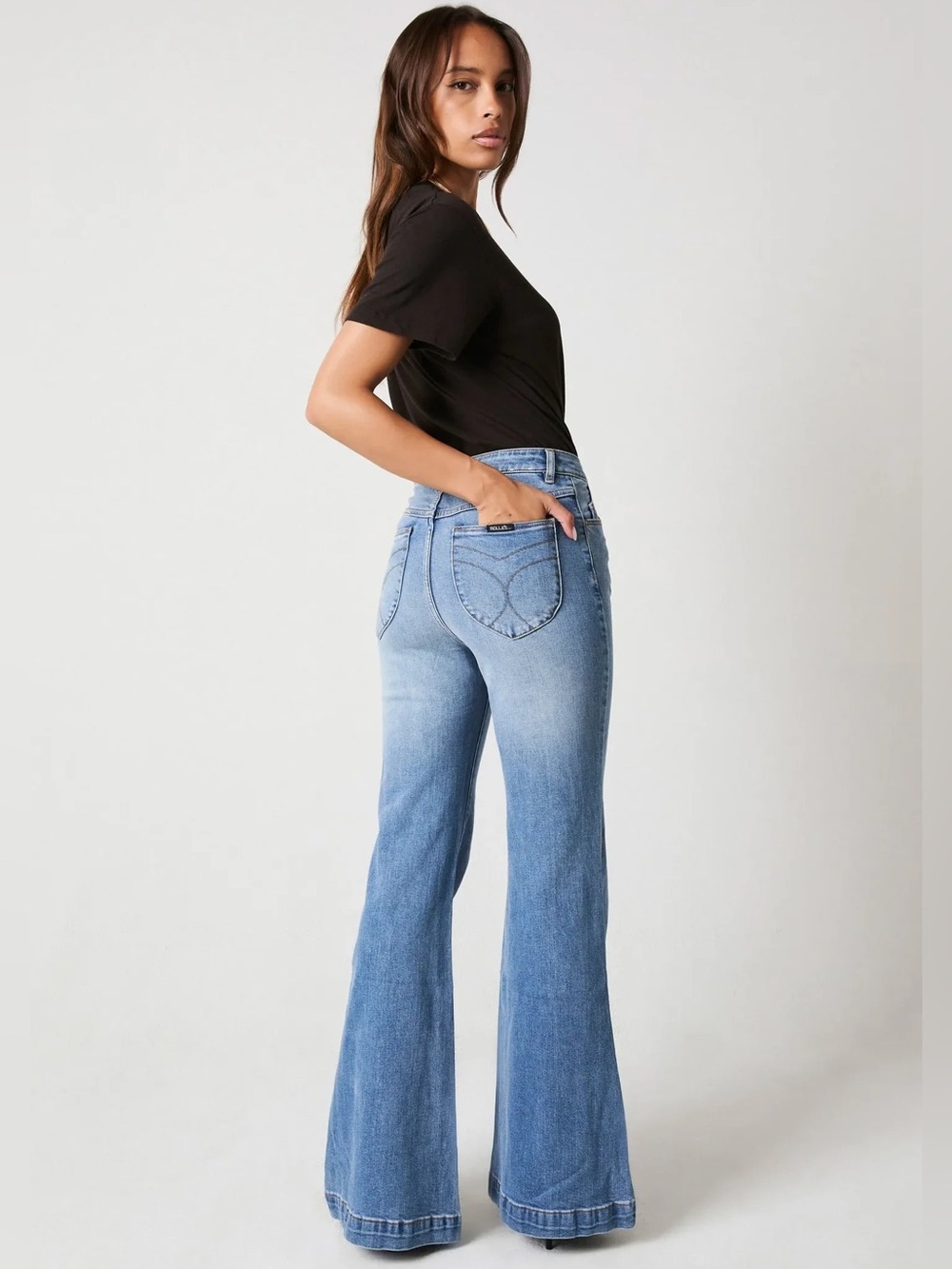 Eastcoast Flare Jeans High Waisted by ROLLAS.